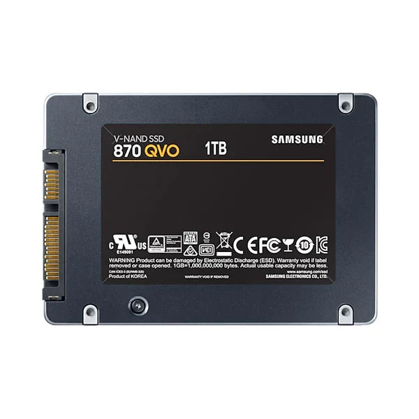 SAMSUNG 870 QVO 1TB 2.5 SATA SATA 3 Solid State Drive (SSD)