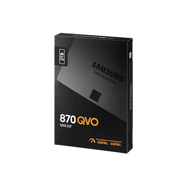 SAMSUNG 870 QVO 2TB 2.5 SATA SATA 3 Solid State Drive (SSD)