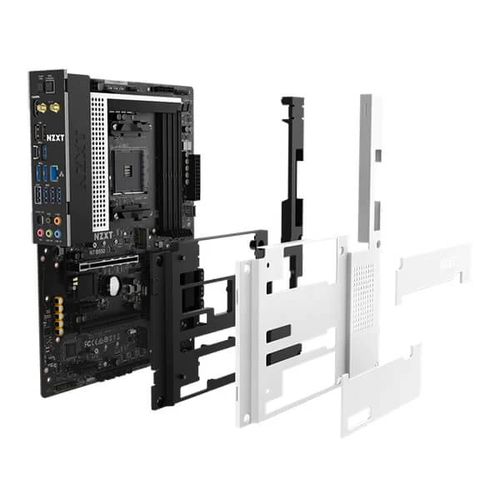NZXT N7 B550 Wifi DDR4 AMD Motherboard (Matte White Cover)