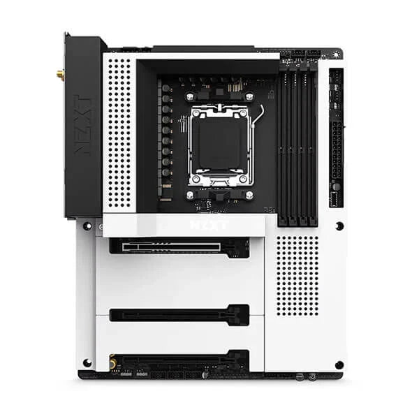 NZXT N7 B650E Wifi DDR5 AMD Motherboard (White)