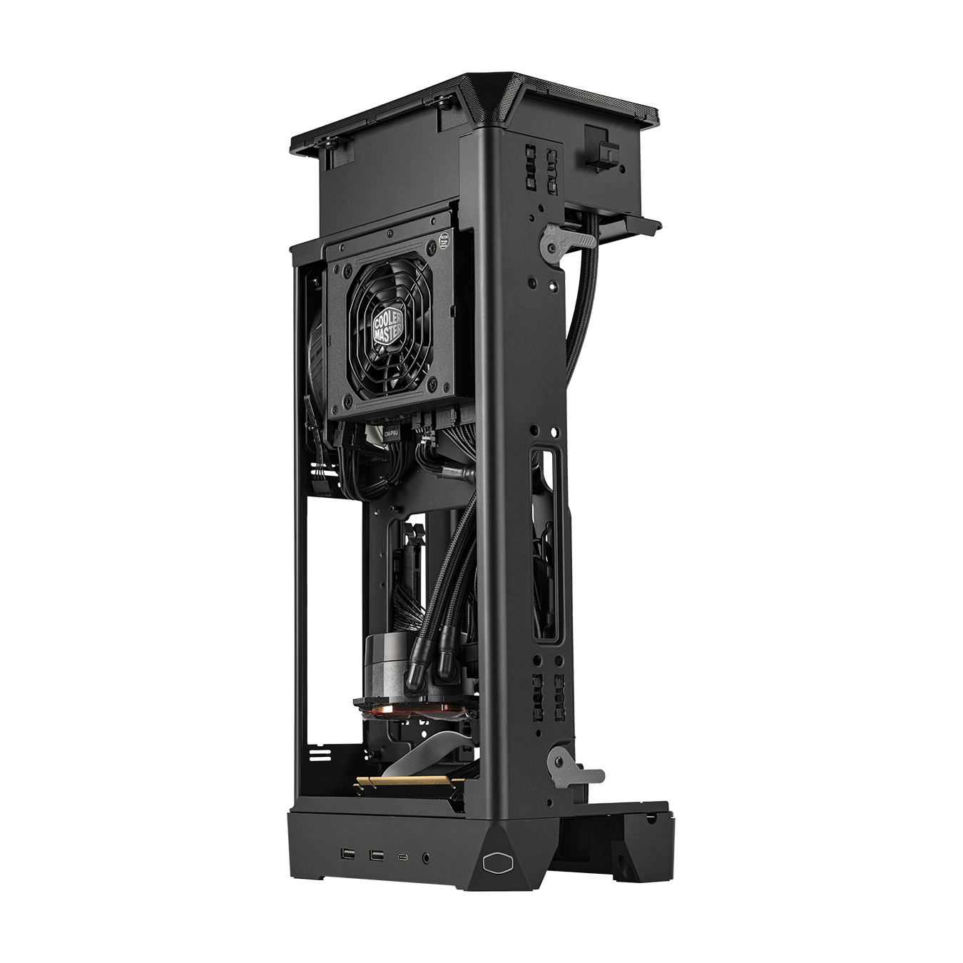 COOLER MASTER N-Core 100 Max ITX ATX Cabinet (Silver)