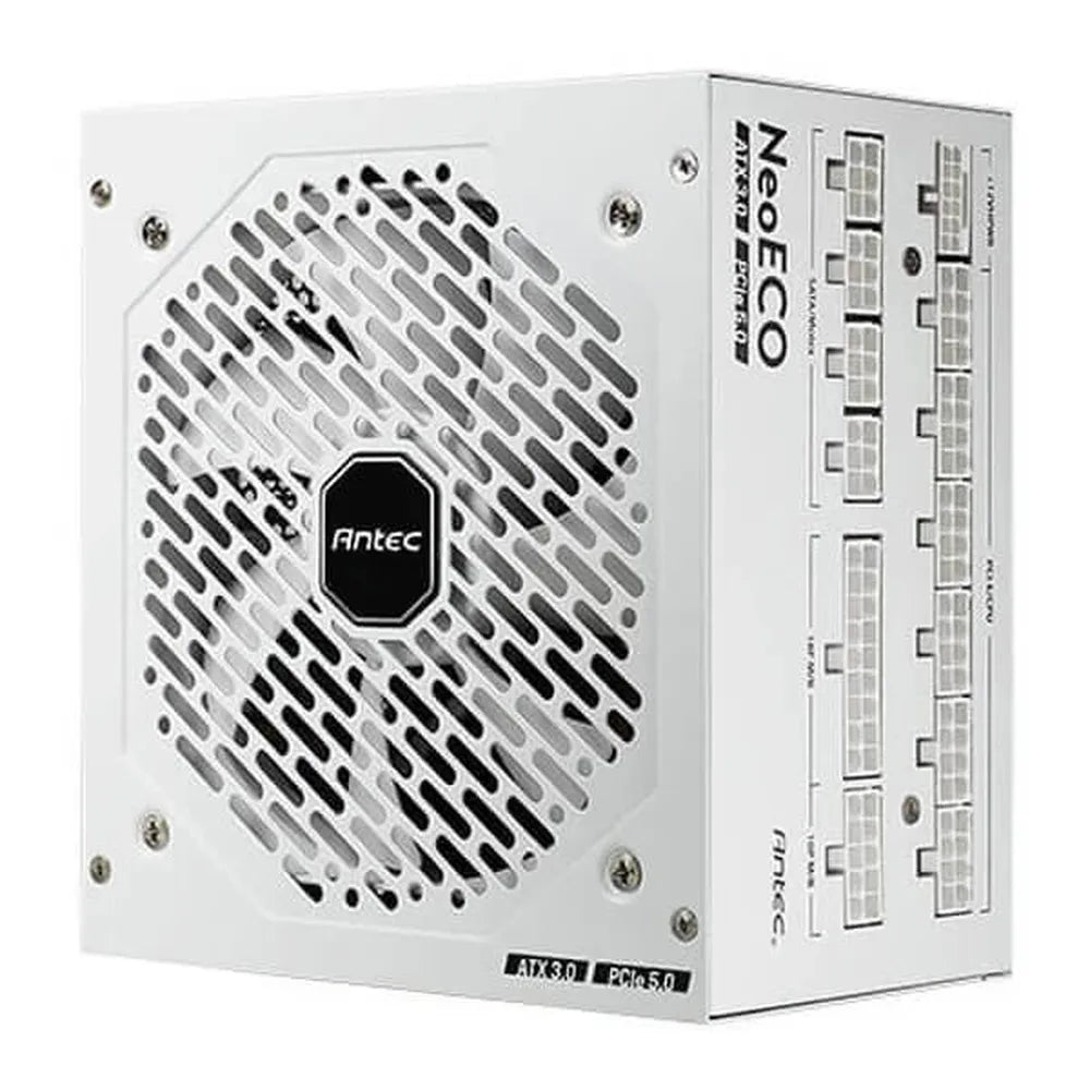 ANTEC NE1000G 1000W 80+ Gold Fully Modular ATX 3.0 Power Supply (White)