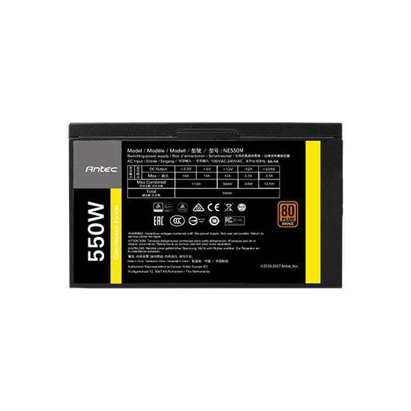 ANTEC NE550M 550W 80+ Bronze V2 Fully Modular ATX 2.0 Power Supply