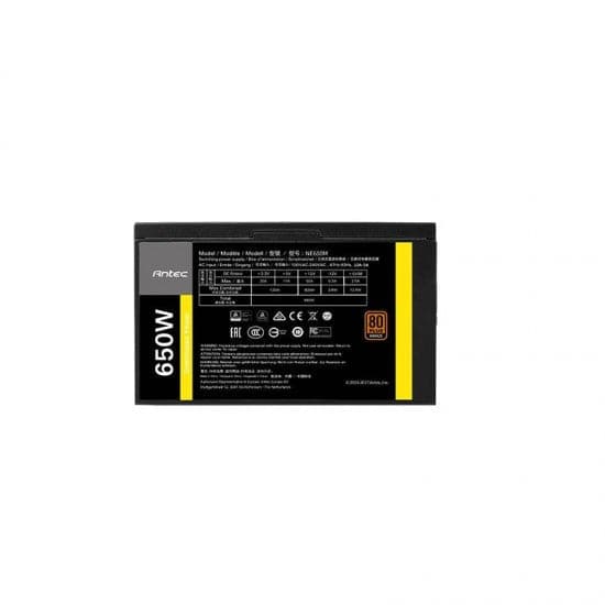 ANTEC NE650M 650W 80+ Bronze V2 Fully Modular ATX 2.0 Power Supply