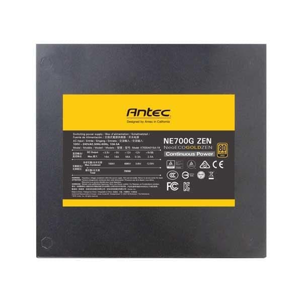 ANTEC NE700G ZEN 700W 80 + Non Modular ATX 2.0 Power Supply