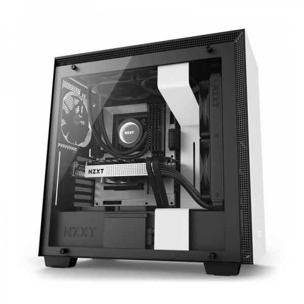 NZXT H700 ATX Mid Tower Cabinet ( White-Black )