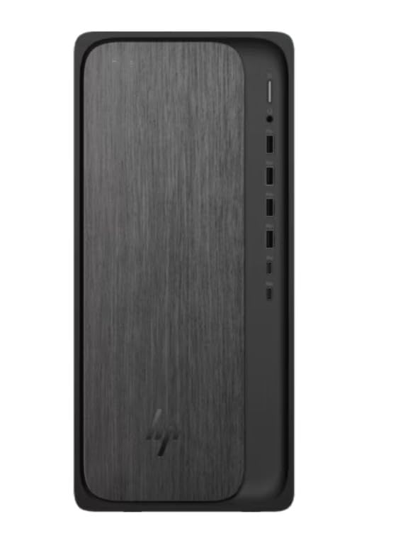 HP OmniDesk Desktop Tower, AMD Ryzen 5 8500G,16GB RAM,1TB SSD,Windows 11 Home,MS Office 24,Wired Keyboard & Mouse, M02-0005IN Desktop PC