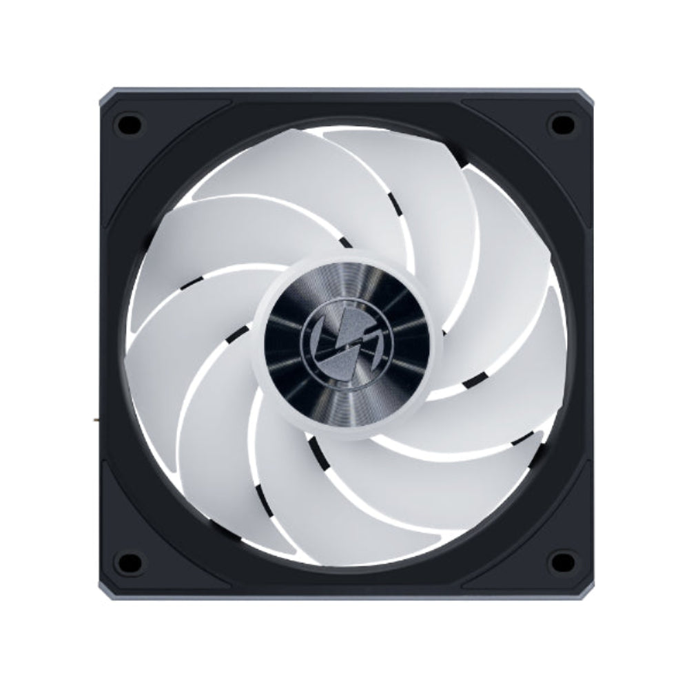 LIAN LI CL120 120mm ARGB Wireless Reverse Blade Cabinet Fan ( Black ) ( Triple Pack )