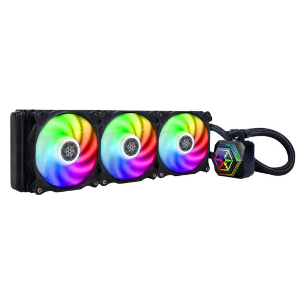 SILVERSTONE PF360 V2 ARGB 360mm CPU Liquid Cooler ( Black )