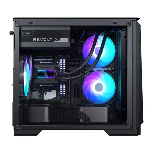 PHANTEKS Eclipse P200A ITX Mini Tower Cabinet Performance Edition (Satin Black)