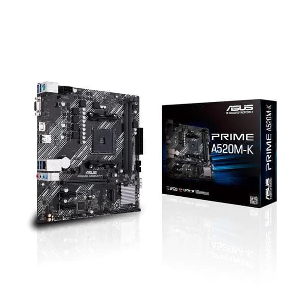 ASUS Prime A520M-K DDR4 AMD Motherboard