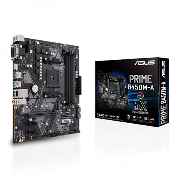 ASUS Prime B450M-A DDR4 AMD Motherboard