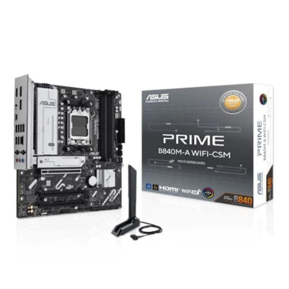 ASUS Prime B840M-A WIFI 6E CSM DDR5 AMD Motherboard