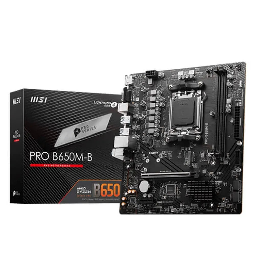 MSI Pro B650M-B DDR5 AMD Motherboard