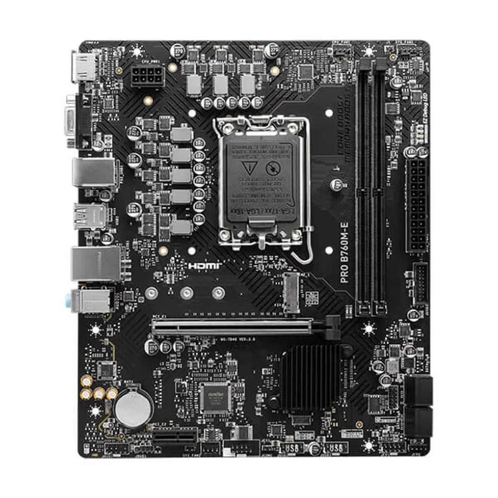 MSI Pro B760M-E DDR5 Intel Motherboard