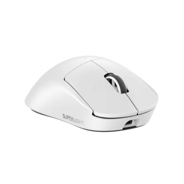 LOGITECH G PRO X Superlight 2 DEX Wireless Ergonomic Gaming Mouse ( 910-007363 / 44000DPI / 5 macro Button ) ( White )