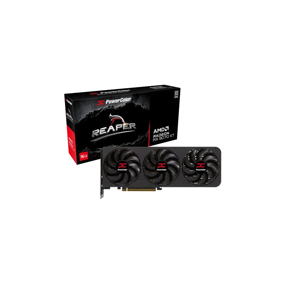 POWERCOLOR Radeon RX 9070 XT Reaper 16GB AMD Graphic Card