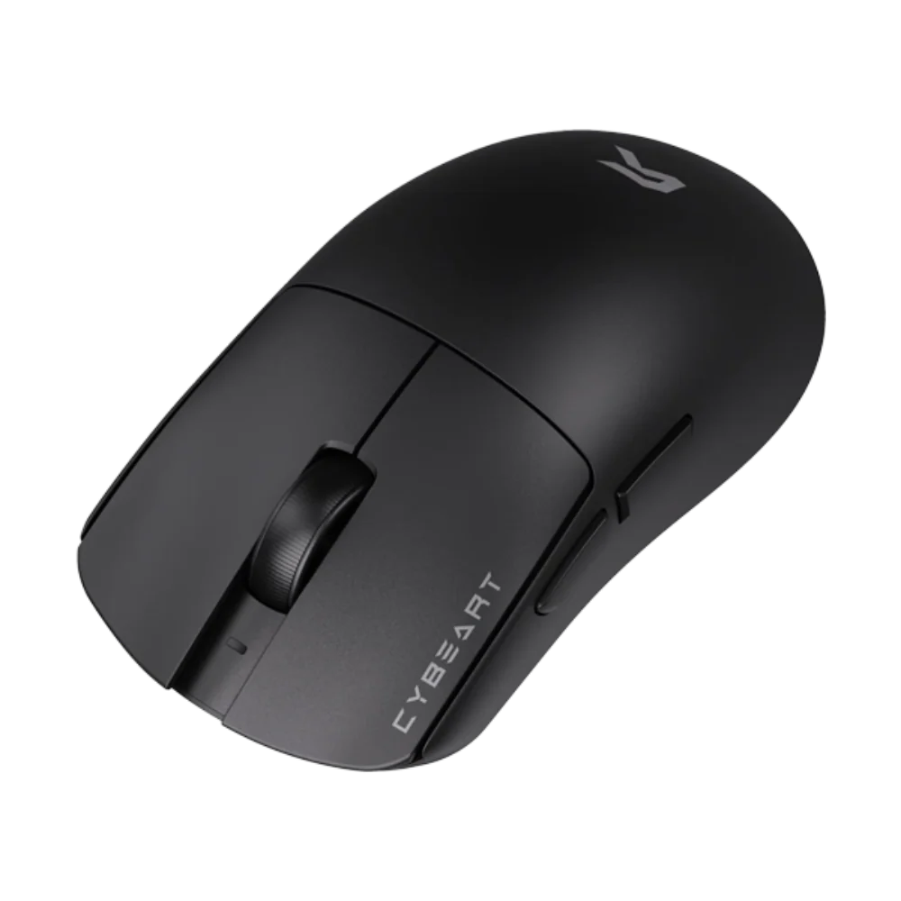 CYBEART Artimis 1K Wireless Tri Mode Ambidextrous Gaming Mouse ( Black ) ( 24000DPI / 5 Macro Buttons )