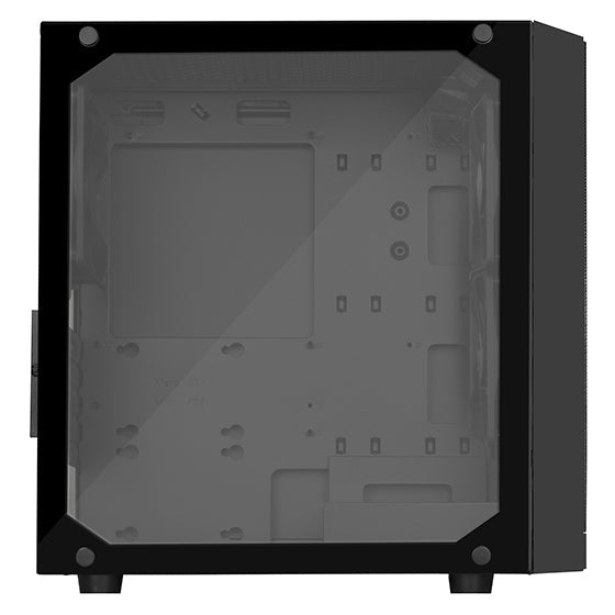 SILVERSTONE PS15 MATX Mid Tower Cabinet (Black)