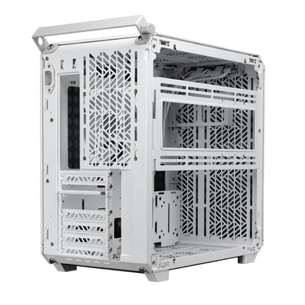 COOLER MASTER Qube 500 Flatpack Mesh EATX Mid Tower Cabinet (White)