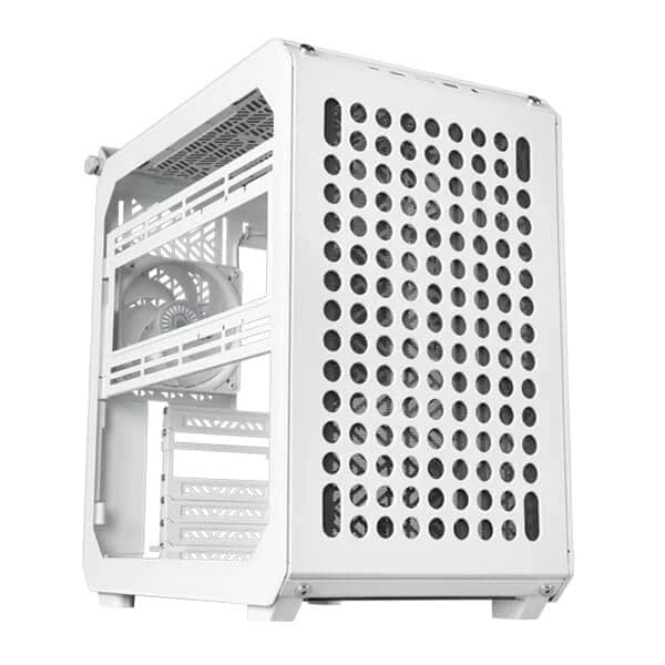 COOLER MASTER Qube 500 Flatpack Mesh EATX Mid Tower Cabinet (White)