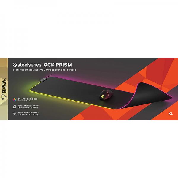 STEELSERIES QCK Prism Cloth Extra Large Black Mousepad