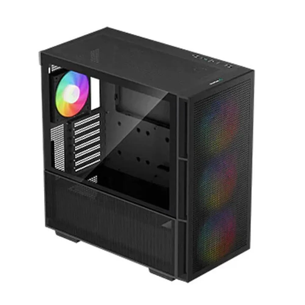 DEEPCOOL CH560 Mesh ARGB EATX Mid Tower Cabinet (Black)