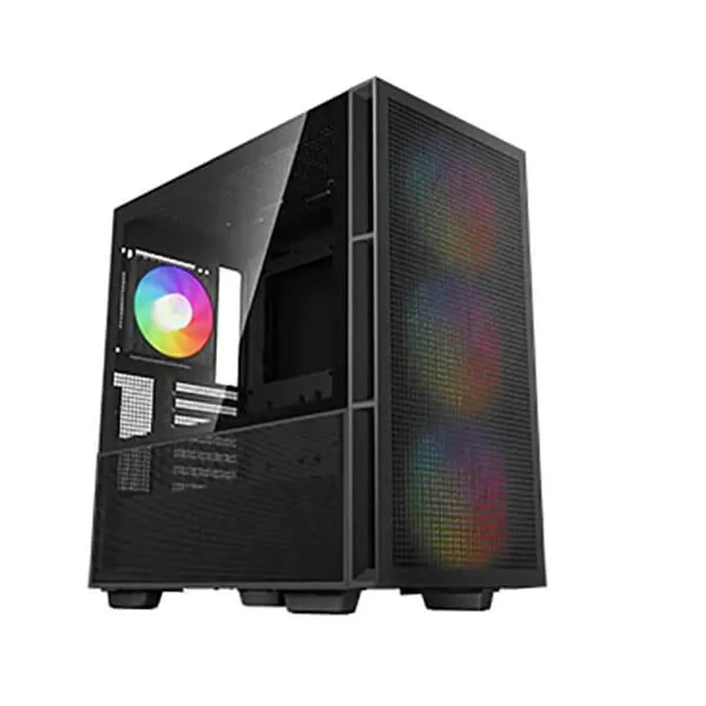 DEEPCOOL CH560 Mesh ARGB EATX Mid Tower Cabinet (Black)