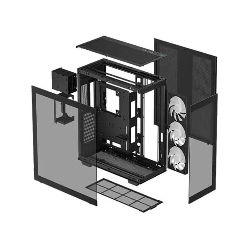 DEEPCOOL CH780 ARGB EATX Full Tower Cabinet (Black)