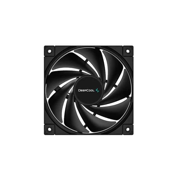 DEEPCOOL FK120 120mm 1850RPM 4-Pin PWM Non-RGB Cabinet Fan (Black) (Single Pack)