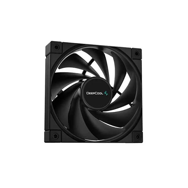 DEEPCOOL FK120 120mm 1850RPM 4-Pin PWM Non-RGB Cabinet Fan (Black) (Single Pack)