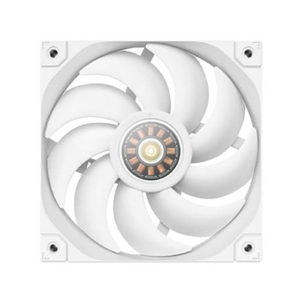 DEEPCOOL FT12 Non-RGB Cabinet Fan (White) (Triple Pack)