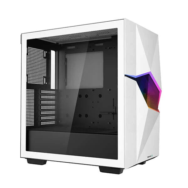 DEEPCOOL Cyclops EATX ARGB Mid Tower Cabinets (White)