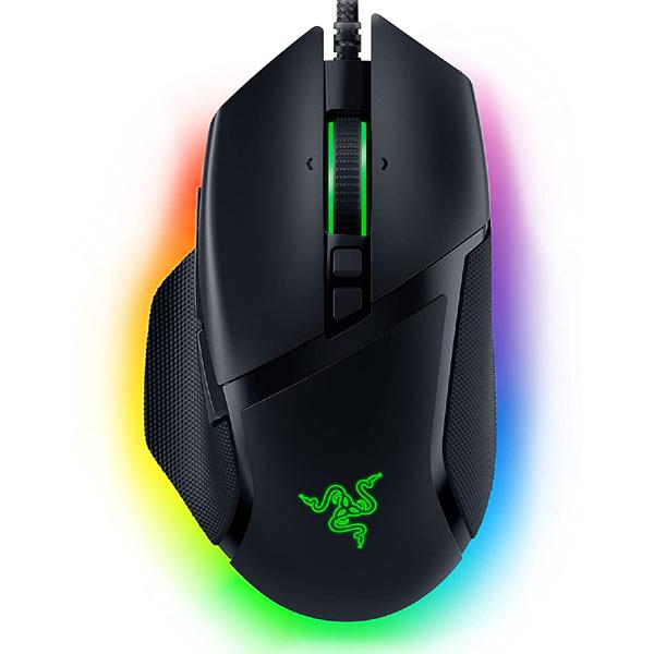 RAZER Basilisk V3 Wired Ergonomic Gaming Mouse ( RZ01-04000100-R3M1 ) ( 26000DPI / 11 Macro Button ) ( Black )