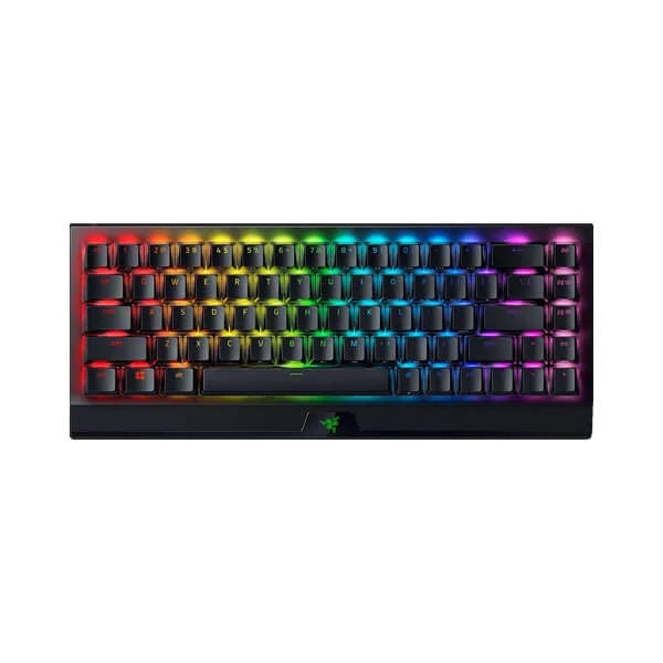 RAZER BlackWidow V3 Mini HyperSpeed Phantom Edition 65% RGB Mechanical Wireless Gaming Keyboard ( Linear Yellow Switch )