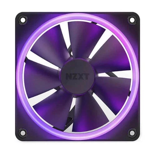 NZXT F120 RGB Duo 120mm with the RGB Controller Cabinet Fan Black (Triple Pack)