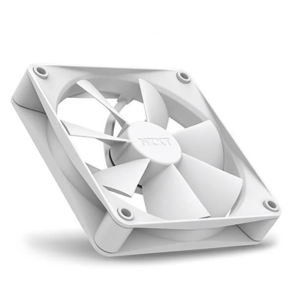 NZXT F120P 120mm Non-RGB Cabinet Fan (White) (Single Pack)