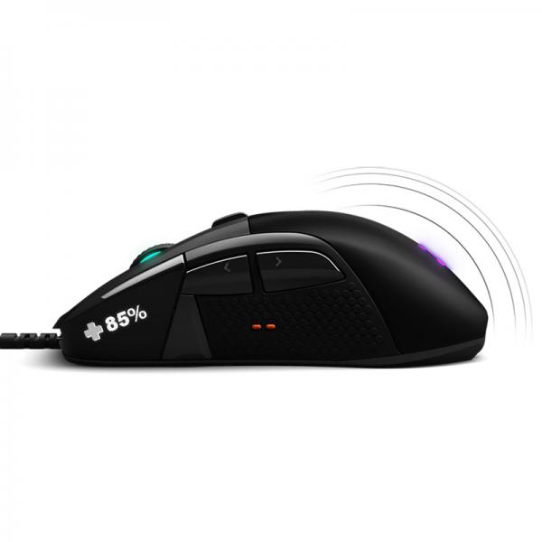 STEELSERIES Rival 710 Wired Ergonomic Gaming Mouse ( RIVAL-710 ) ( 1200DPI / 7 Macro Button ) ( Black )