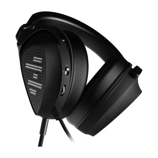 ASUS ROG Delta S Animate USB Wired Virtual 7.1 Surround sound Gaming Headphone ( Black ) ( PC / Playstation / Mobile / Xbox )