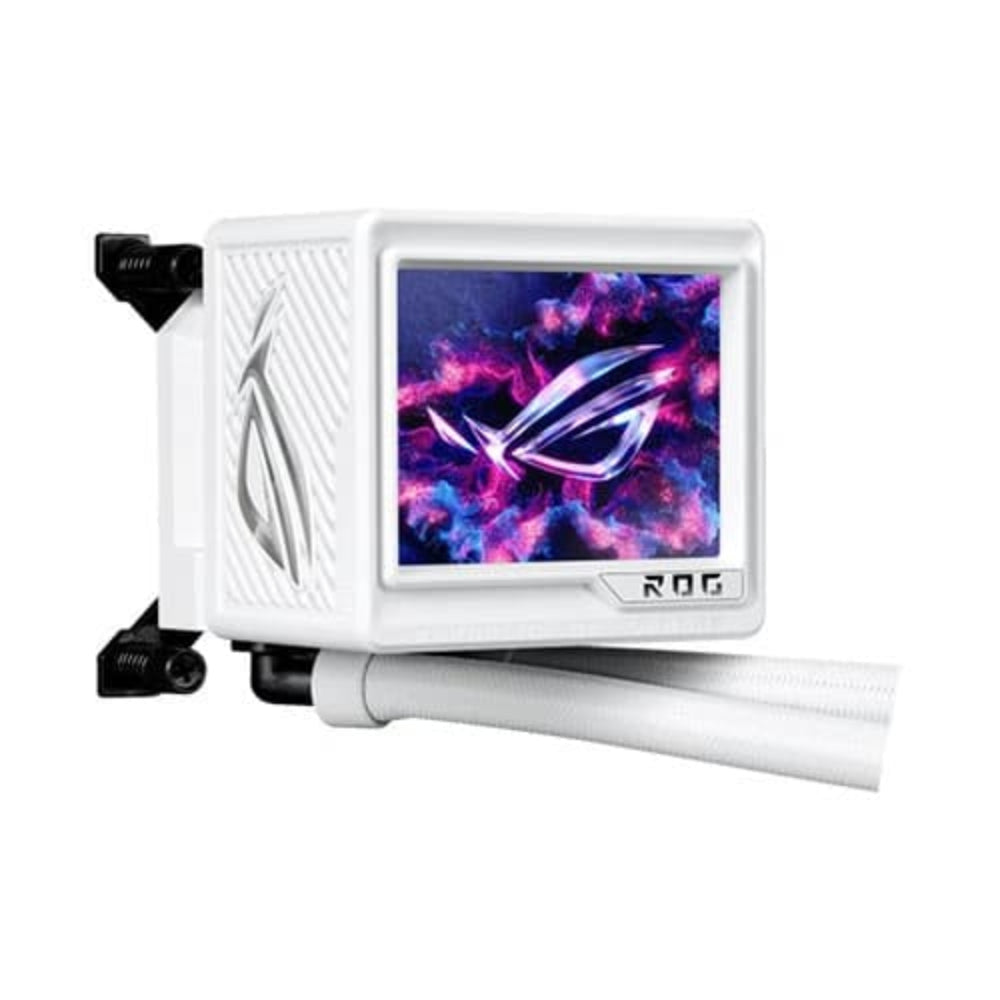 ASUS ROG Ryujin III 360 ARGB Extreme 360mm CPU Liquid Cooler ( White ) ( With LCD Display )