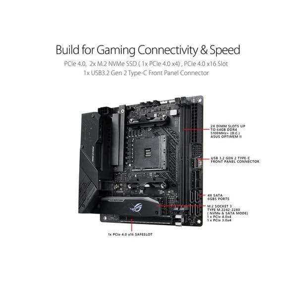 ASUS ROG Strix B550-I Gaming DDR4 AMD Motherboard