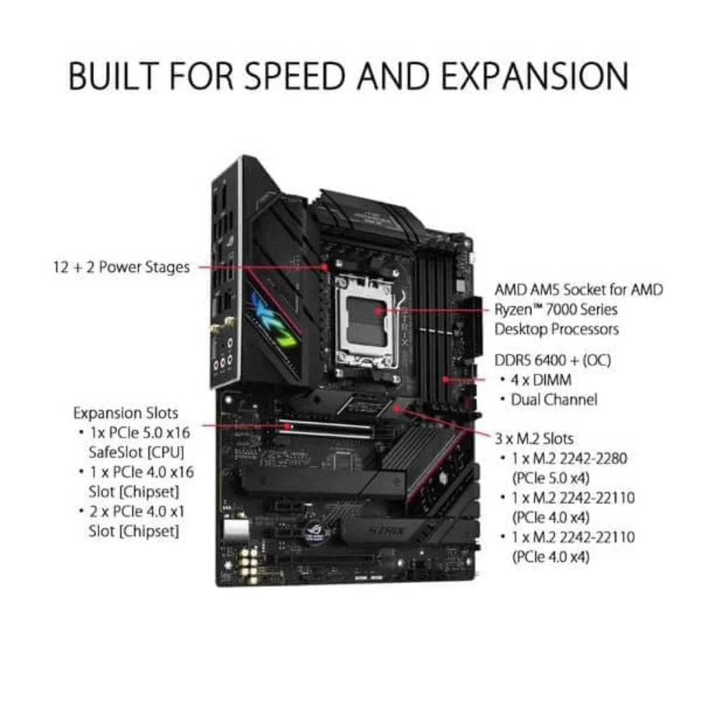 ASUS ROG Strix B650E-F Gaming Wifi DDR5 AMD Motherboard