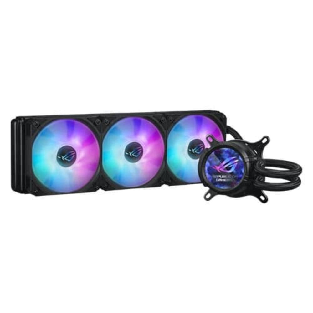 ASUS ROJ Strix LC III LCD 360 ARGB 360mm CPU Liquid Cooler (Black)