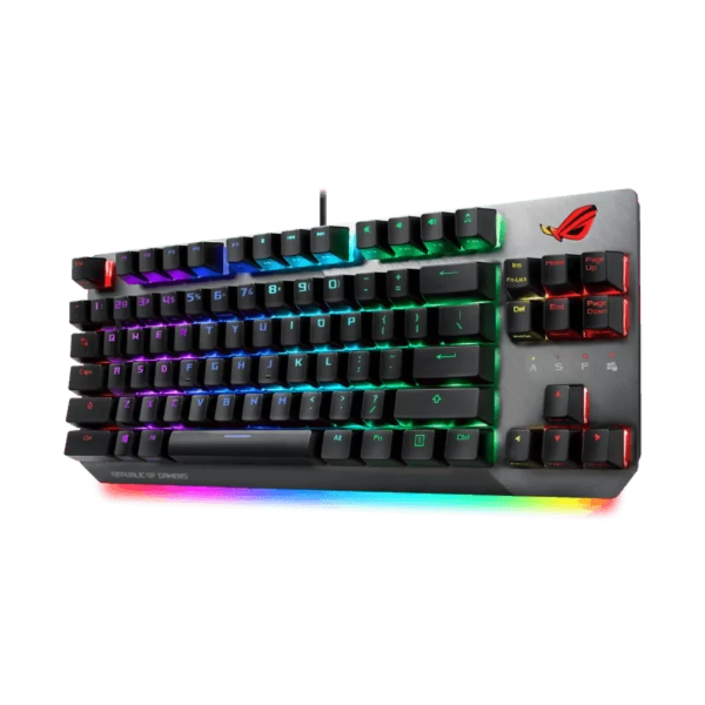 ASUS ROG Strix Scope NX Tenkeyless Mechanical Wired Gaming Keyboard ( Black ) ( Red Switch )