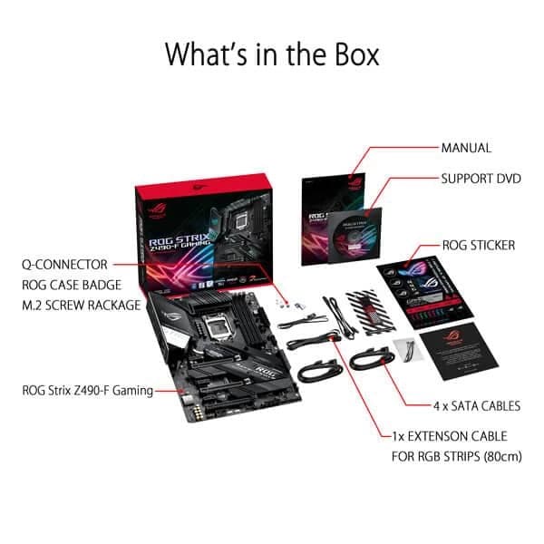 ASUS ROG Strix Z490-F Gaming DDR4 Intel Motherboard