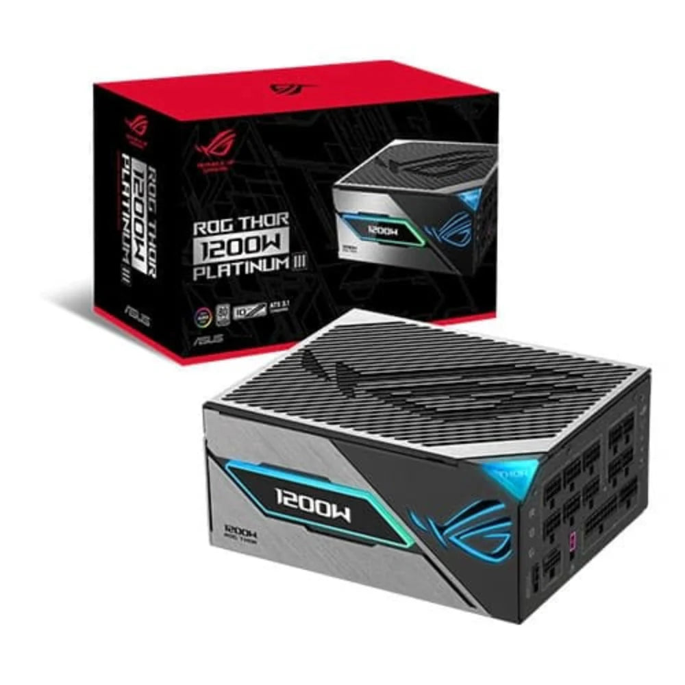 ASUS ROG Thor 1200W III 80+ Platinum ATX 3.1 Fully Modular Power Supply ( 1200W )