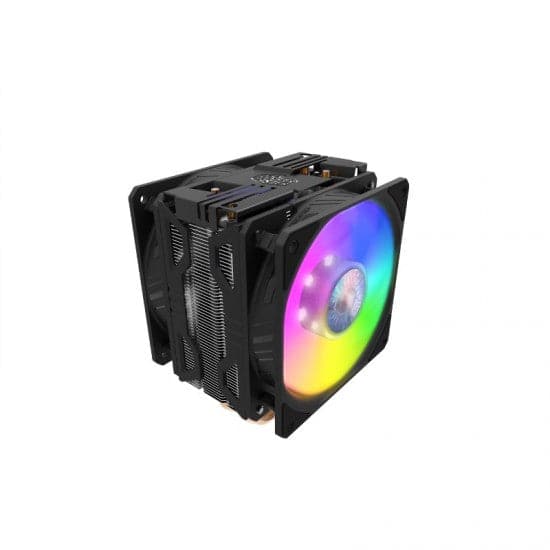 COOLER MASTER Hyper 212 Turbo ARGB Single Tower CPU Air Cooler (Black)