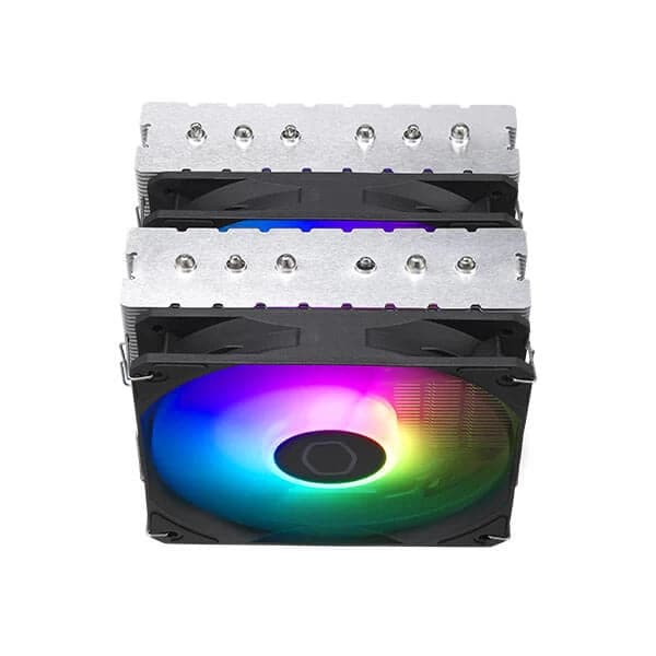 COOLER MASTER Hyper 620S ARGB Dual Tower CPU Air Cooler (Black)