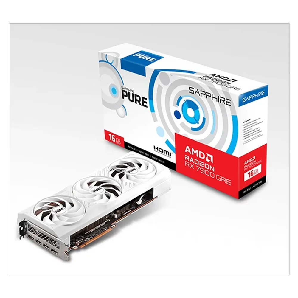 SAPPHIRE Radeon Pure RX 7900 GRE 16GB AMD Graphic Card