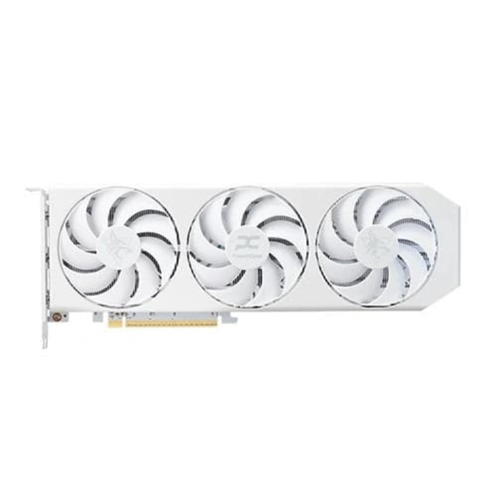 POWERCOLOR Radeon Spectral RX 9060 XT Hellhound White 16GB AMD Graphic Card